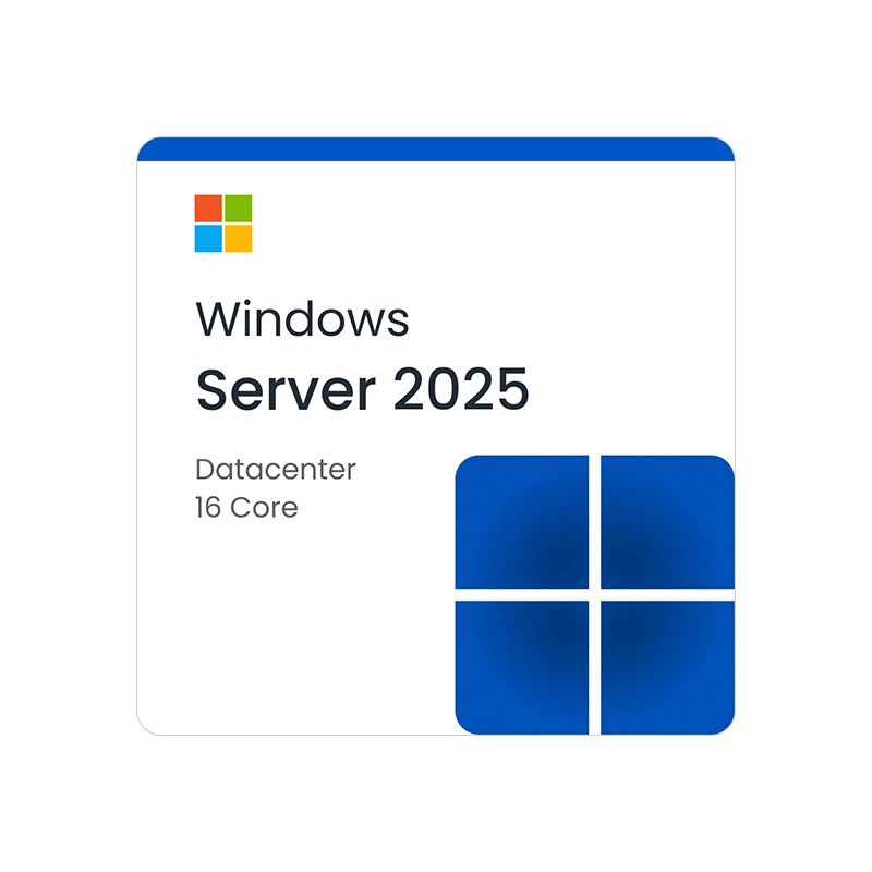 Microsoft Windows Server 2025 Datacenter Lizenz für größere Serverumgebungen